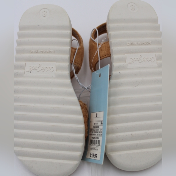NWT Cat & Jack Toddler Girls Maddie Sandals Size 8 – Cognac - Picture 6 of 6